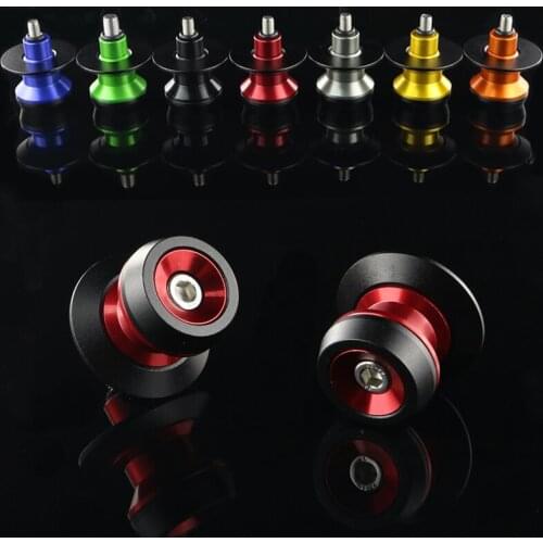 Fit For Aprilia Shiver 750 RS250 MILLE RSV4 tuono All Year Motorcycle CNC Aluminum Swingarm Spools Slider Stand Screws