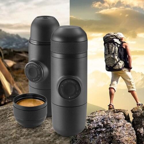 70ml Manual Coffee Machine Mini Handheld Pressing Espresso Coffee Maker Cup