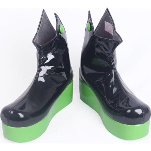 Splatoon Squid Green Cosplay Shoes Boots Halloween Carnival Party Cosplay Costume Accessories