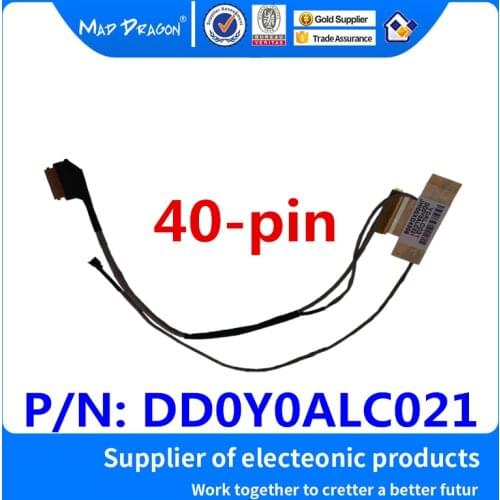 NEW original laptop LCD LED LVDS Screen Video Cable For HP DD0Y0ALC021 40-pin