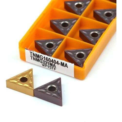 TNMG160404 TNMG160408 MA US735 UE6020 VP15TF External Carbide Inserts High Quality CNC Lathe Tools