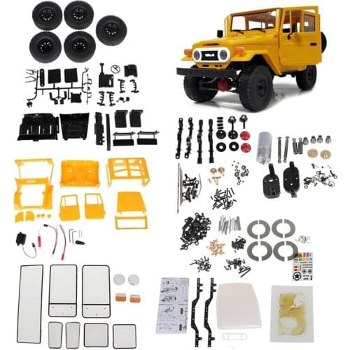 WPL C34 KIT Version Metal 1:16 FJ40 4WD Climbing Off-road Truck Remote Control Car DIY Accessories