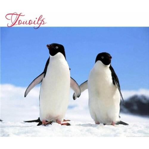 5D DIY Diamond Embroidery Sale Animals Diamond Painting Penguin Cross Stitch Kit Mosaic Full Layout Home Decoration