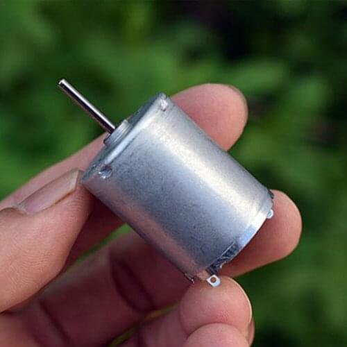 DC 12V 15V 24V Mini RF-370CA -09840 Motor 4850RPM Slow Speed Micro 24mm Round Motor Precious Metal Brush for Toy Model Car Boat