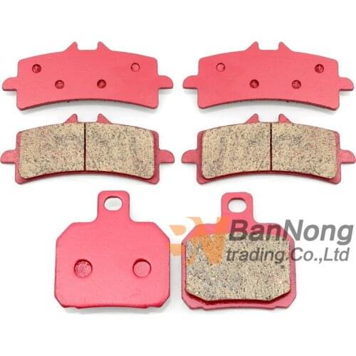 For KAWASAKI H2R 1000 Ninja 2015 - 2017 Brake Pads set Front Rear 2016