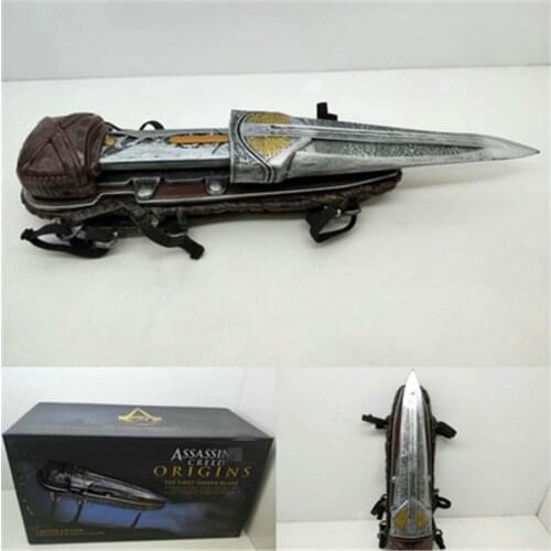 Cosplay 1:1 Hidden Blade Wristband Ornaments 30cm Sleeve Arrow Prop Movie Novel Assassin Creed 8 Model Can Eject Weapon