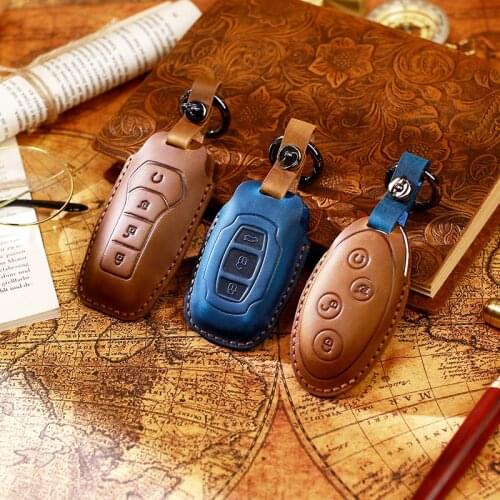 Leather high quality Car Key Case Cover For Kia Rio Sportage 3 4 QL Cerato Optima K2 K3 K5 Ceed Sorento Soul Forte Picanto