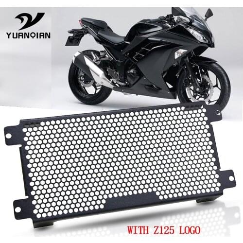 Motorcycle Accessories radiator protective cover Guard Radiator Grille Cover Protecter For Kawasaki Z 125 Performance Z125 2019