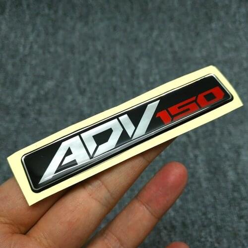 Stickers Emblem Badge For Honda ADV 150 ADV150 Raised Logo Adventure Side Panel Protector Fairing Fender Motorcycle Accessories