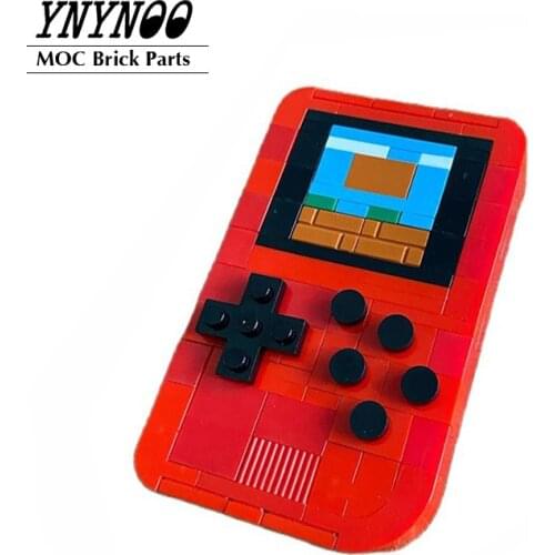 NEW Games MINI Portable Retro Console Handheld Game Advance Players Boy MOC Building Blocks Bricks Kids DIY Children Toys Gifts
