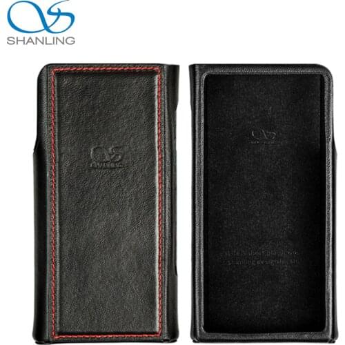 SHANLING M6 Leather Case Black / Brown