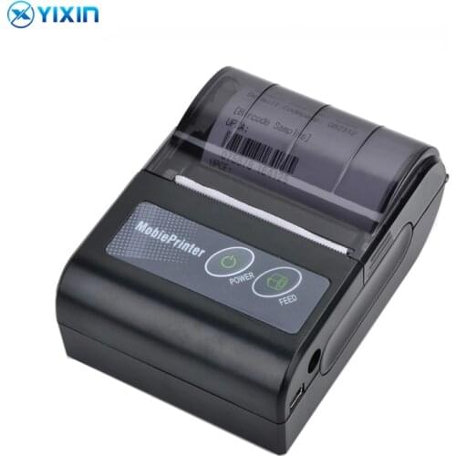 Portable Thermal Printer Bluetooth receipt bill 58mm 2 inch Mini pos Wireless Windows Android IOS mobile Pocket