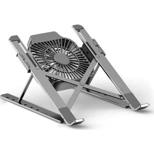 Adjustable Folding Tablet Bracket Mount Portable Laptop Stand Holder With Fan Laptop Parts Accessories Cooling Stand