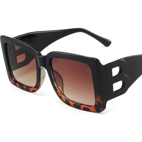 NEW Square Sunglasses Women Fashion Vintage Shades Men Brand Design Luxury Sun Glasses UV400 oversized eyewear