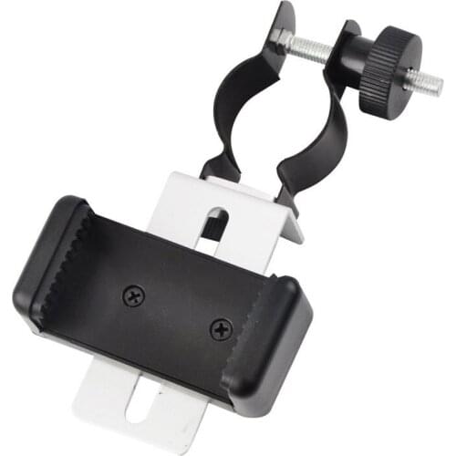 Universal Mobile Cell Phone Small Size Adapter Clip Bracket Mount Holder for Spotting Scopes Telescope Microscope Accessories