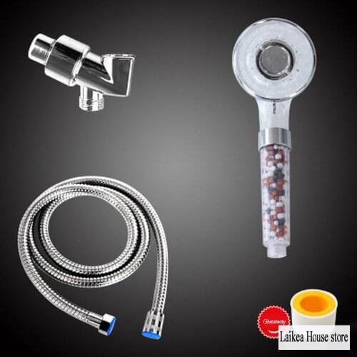 High Quality Pressure Shower Head Water Saving Filter Spray Nozzle High Pressure Bathroom Shower Head Accessories New Arrival