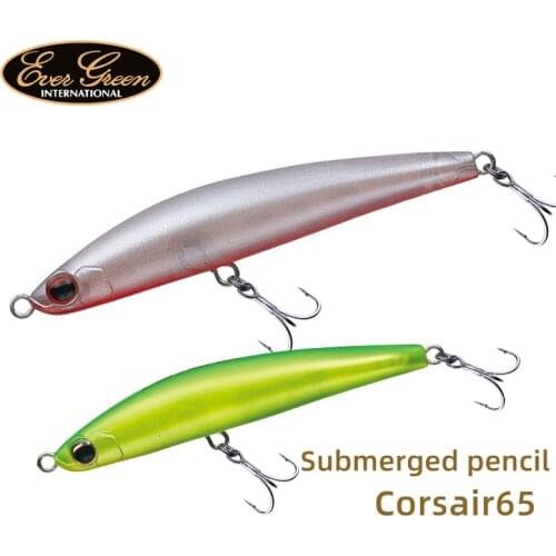 Japan EVERGREEN/EG submersible pencil Corsair65 fishing tool lure lure