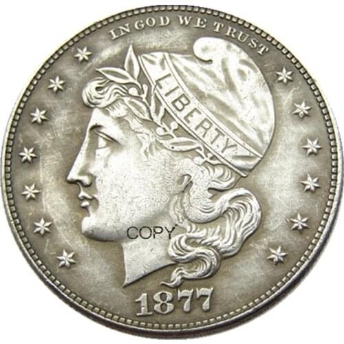 1877 Phrygiam Head Half Dollar Patterns Silver Plated Copy Coin