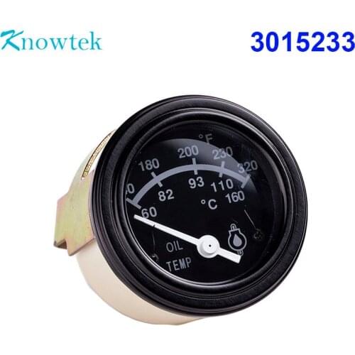 3015233 12V 24V Oil Temperature Gauge for Diesel Generator Engine Parts