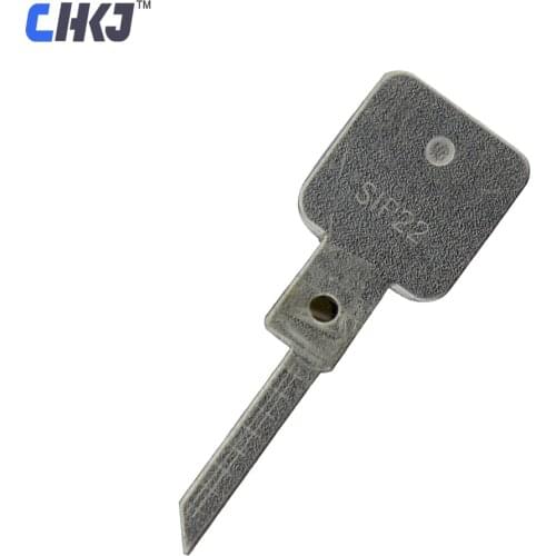 CHKJ 20pcs/lot Original Engraved Line Key for 2 in 1 LiShi SIP22 Scale Shearing Teeth Blank Car Key Locksmith Tools Supplies
