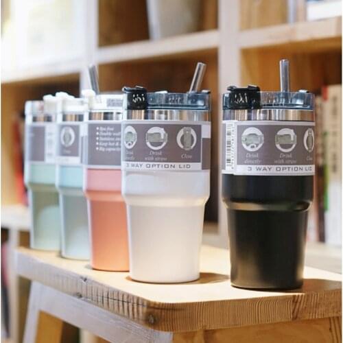 Double-layer Car Car Tumbler 20oz/30oz Stainless Steel with Keep Low Temperature Vacuum Insulation Travel stickers