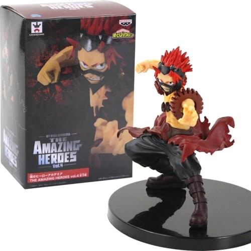 My Hero Academia the Amazing Heroes Vol.4 Kirishima Eijiro PVC Action Figure Collectible Model Toy Doll