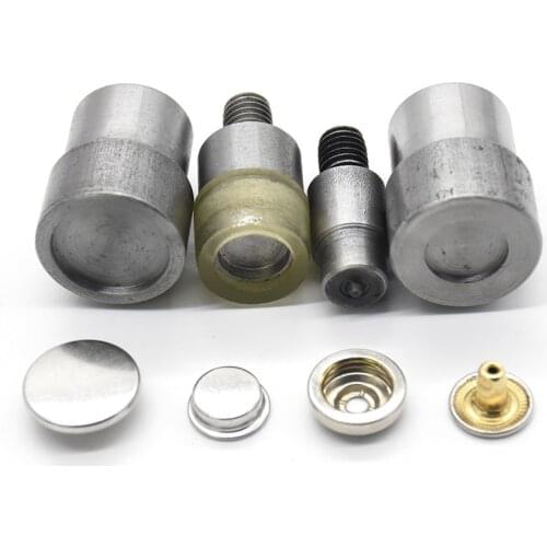 20set brass snap fasteners and molds Install button molds Sewing snaps Environmentally Invisible high quality jacket buttons