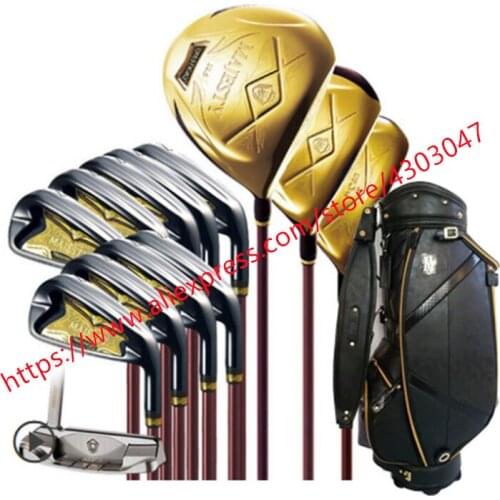 New Mens Golf club Maruman Majesty Prestigio x p10 Golf complete clubs Driver+fairway wood+irons+putter graphite shaft headcover