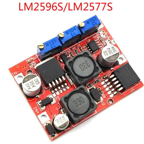 LM2596S DC-DC LM2577S Step Up Down Boost Buck Voltage Power Converter Module Non-isolated Constant Current Board 15W 3A