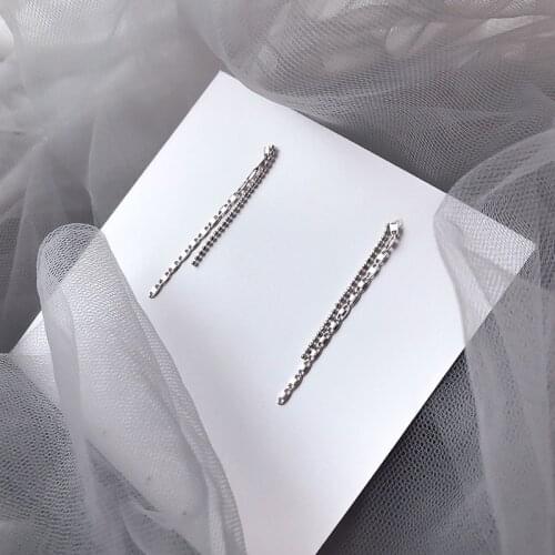 Modern Jewelry Dangle Earrings Simple Multi Layer Chain Hot Selling High Quality Tassel Earrings For Celebration Gifts