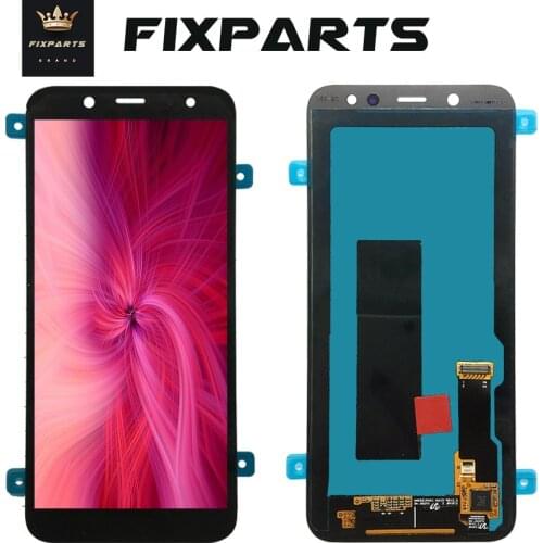 Super AMOLED 5.6" inch Replacement Parts for Samsung J6 2018 J600 J600F J600G LCD Screen Display Digitizer touch screen assembly