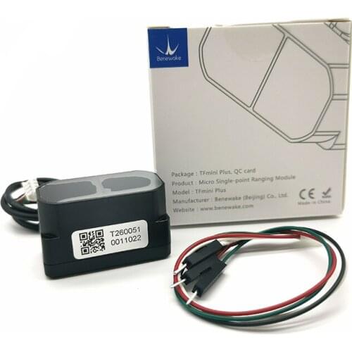 TFMini-Plus laser ranging sensor measuring range of 0.1-12m