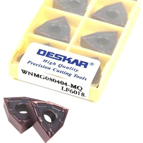 WNMG080404-MQ LF6018 WNMG080408-MQ LF6018 Carbide CNC lathe turning insert Stainless steel turning inserts External cutting tool