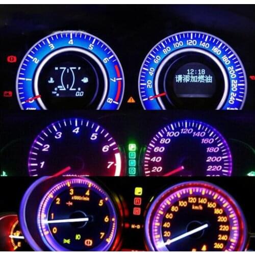 10X T5 B8 5D-5050smd LED Instrument Light Width Indicator/central Console Light Long Life Span Emit Light Within Microseconds