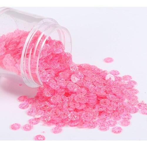 4mm 1500pcs 10g Glitter Round Sequins Diy French 3d Embroidery Sewing Sequin Garments Dance Clothing Shoes Handmade Accessories