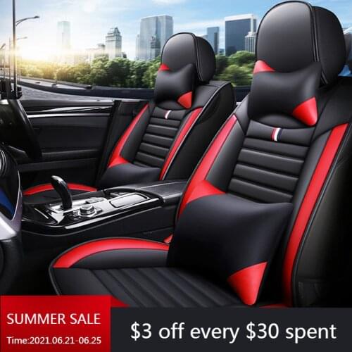 5 seat Full coverage car seat cover for toyota HILUX sequoia Sienna Fortuner VELLFIRE Venza WISH Previa car accessories