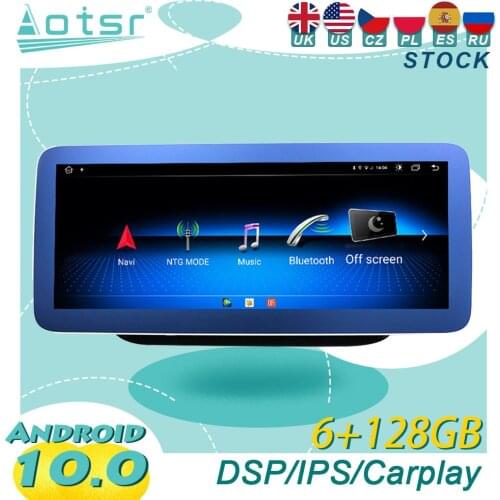 For Mercedes-Benz B180 B200 B260 2010-2018 Android10 Tesla Car Radio Wireless Carplay GPS Navigation DSP Multimedia Player
