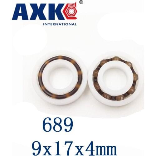 Axk 689 Pom (10pcs) Plastic Ball Bearings 9x17x4mm Glass Balls 9*17*4mm