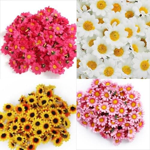 BIGHSM Artificial Flowers For Wedding Bouquets