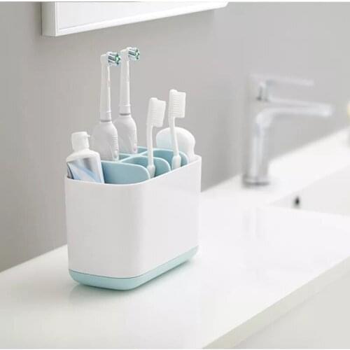 Electric Toothbrush Holder Multi-function Bathroom Storage Box Toothpaste Holder Makeup Brush Kitchen Clean Brush Storage Case