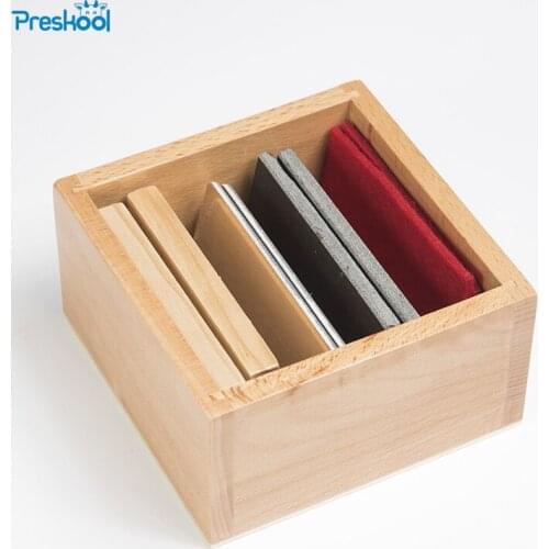 Baby Toy Montessori Thermic Board Tablets Sensorial Early Childhood Education Brinquedos Juguetes