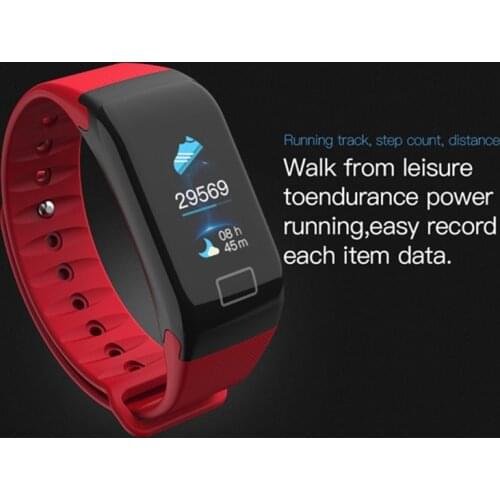Fitness Wristband Heart Rate Monitor Smart Bracelet Smartwatch Blood Pressure With Pedometer Bracelet