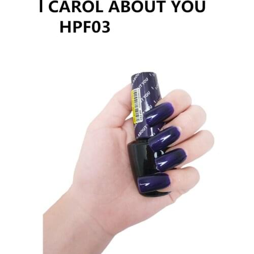 HPF03 I Carol About You 15ml UV LED Gel Polish Vernis Permanent Lasting Shine opies Nail Art (need lamp dry)