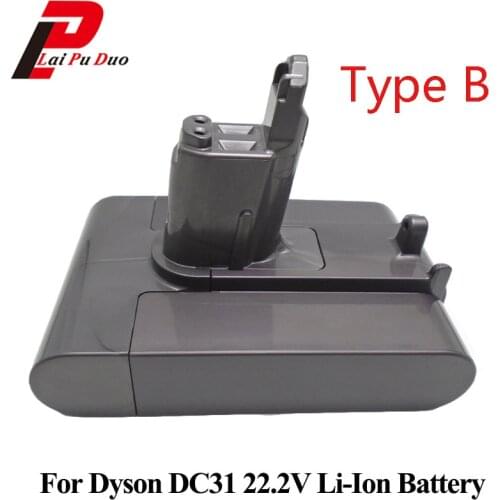 For-Dyson 22.2V 3000mAh/2200mAh Li-ion Battery ( Only Fit Type B ) DC35, DC45 DC31, DC34, DC44, DC31 Animal,MK2 Vacuum Cleaner