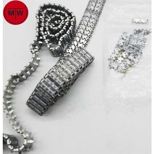 1/35 Scale Finished Metal Track Links for MENG TS-036 Merkava Mk.4M Tank Model Kit SX35011