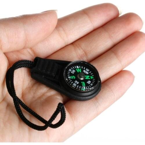 Mini Zipper Pull Compass Backpack Bag Strap Charm Sport