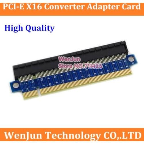 New PCI Express PCI-E X16 extension card PCI-E 16X converter adapter card PCI-e 16X video card protect card
