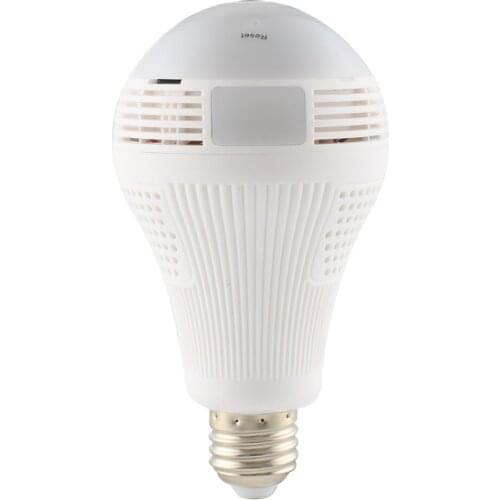 3MP WIFI Bulb Panoramic Camera Full Color Wireless Home Smart Surveillance IP Camera