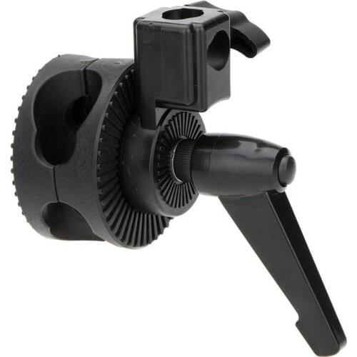 Single Grip Swivel Head Bracket Clamp for Photo Studio Boom Arm Reflector Holder Stand