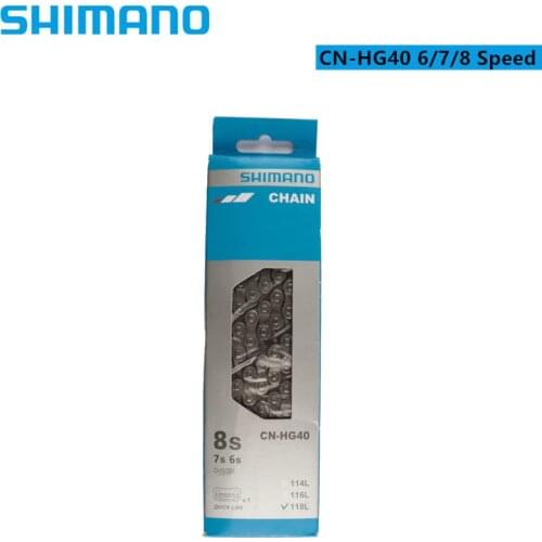 SHIMANO CN HG40 6/7/8 Speed Chain 116L Link For ROAD Bicycle Bike